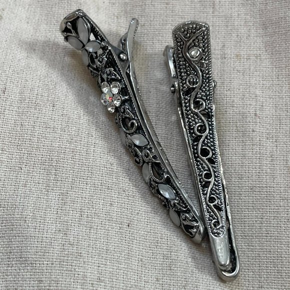 Rhinestone and Crystal Hair Clips main image 4